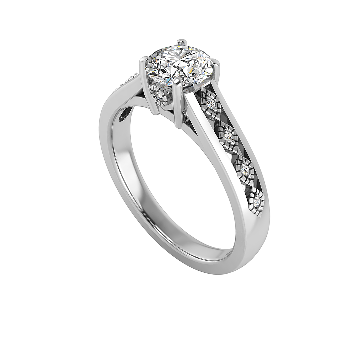 Meadow Solitaire engagement ring